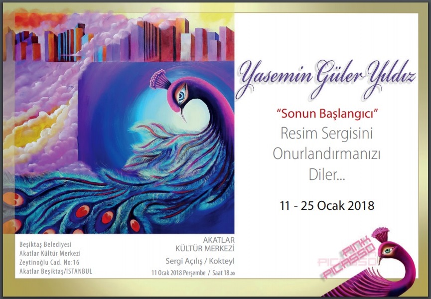 RESSAM YASEMİN GÜLER YILDIZ SERGİ AÇIYOR