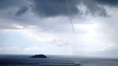 Photo of GİRESUN DENİZİNDEN HORTUM GEÇTİ