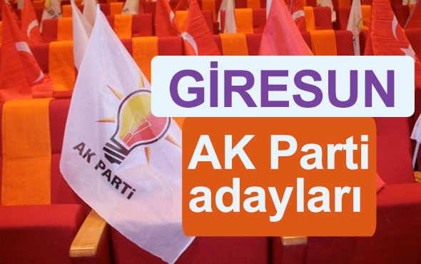 AK PARTİ GİRESUN’DA İKİ DEĞİŞİKLİKLE ESKİ BAŞKANLARLA DEVAM DEDİ