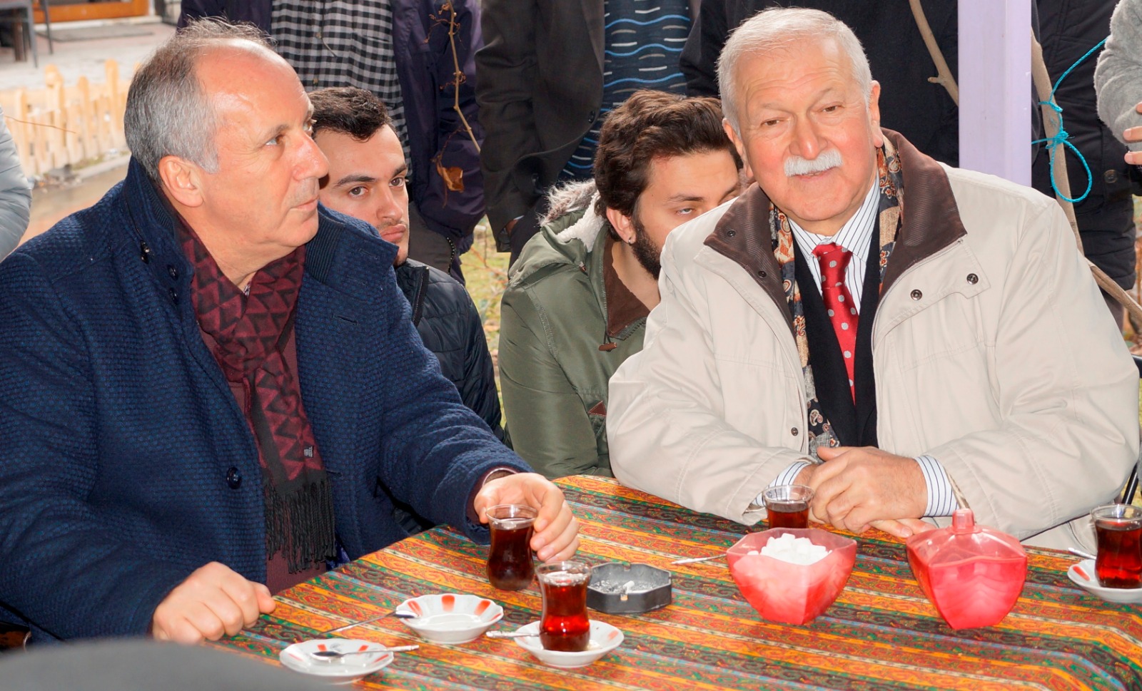 BÜLENT BEKTAŞOĞLU, MUHARREM İNCE’YLE GÜMÜŞHANE’DEYDİ 