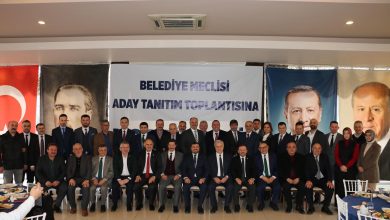 Photo of AKP ADAYI AYTEKİN ŞENLİKOĞLU MECLİS ADAYLARIYLA SAHADA…