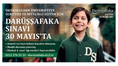 Photo of Darüşşafaka Sınavı 30 Mayıs’ta 28 ilde yapılacak