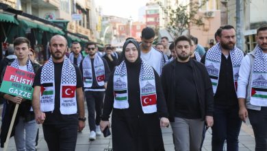 Photo of AK Parti Gençlik Kolları’ndan 81 ilde Gazze protestosu