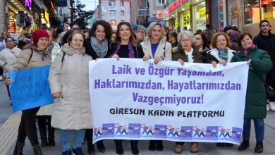 Photo of Giresun’da kadınların 8 Mart yürüyüşü