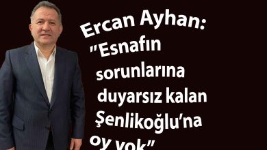 Photo of Ercan Ayhan: “Esnaf teşkilatları Fuat Köse’yi destekliyor”…