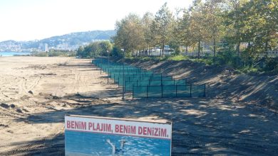 Photo of Dünya’da bir ilk Giresun’da:  Plaja, kumun üzerine karavan garajı…