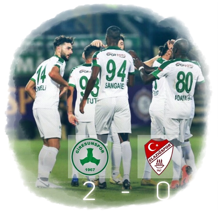 GİRESUNSPOR LİDERLİĞE DEVAM DEDİ