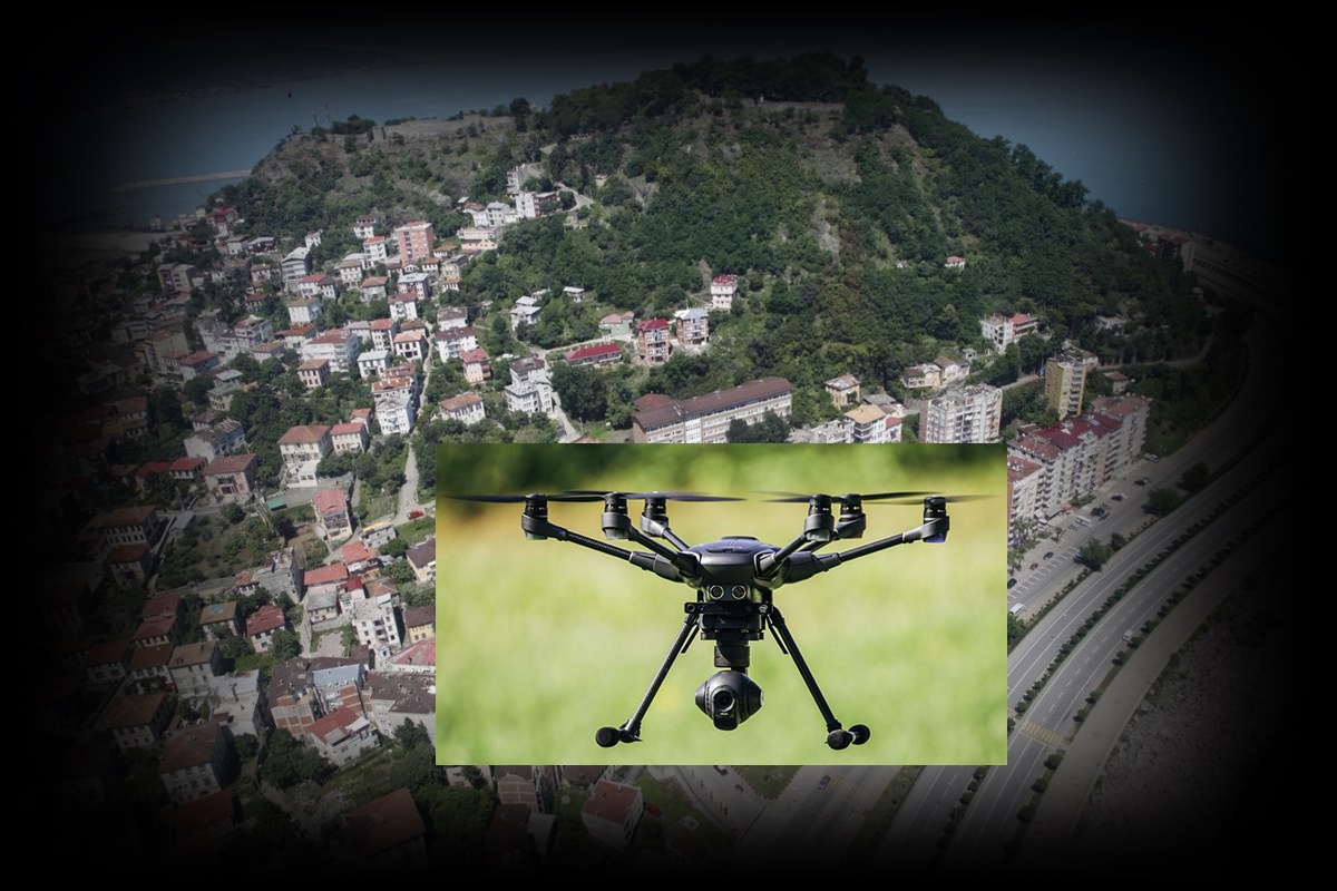 KEŞMEKEŞ HALDEKİ GİRESUN TRAFİĞİNE DRONE ÇÖZÜMÜ