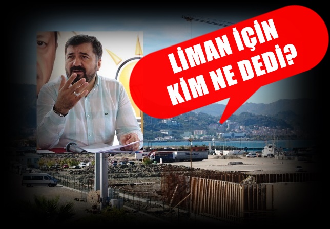 ŞENLİKOĞLU “LİMAN KONUSUNDA GÖRÜŞ AYRILIĞIMIZ YOK” DEDİ