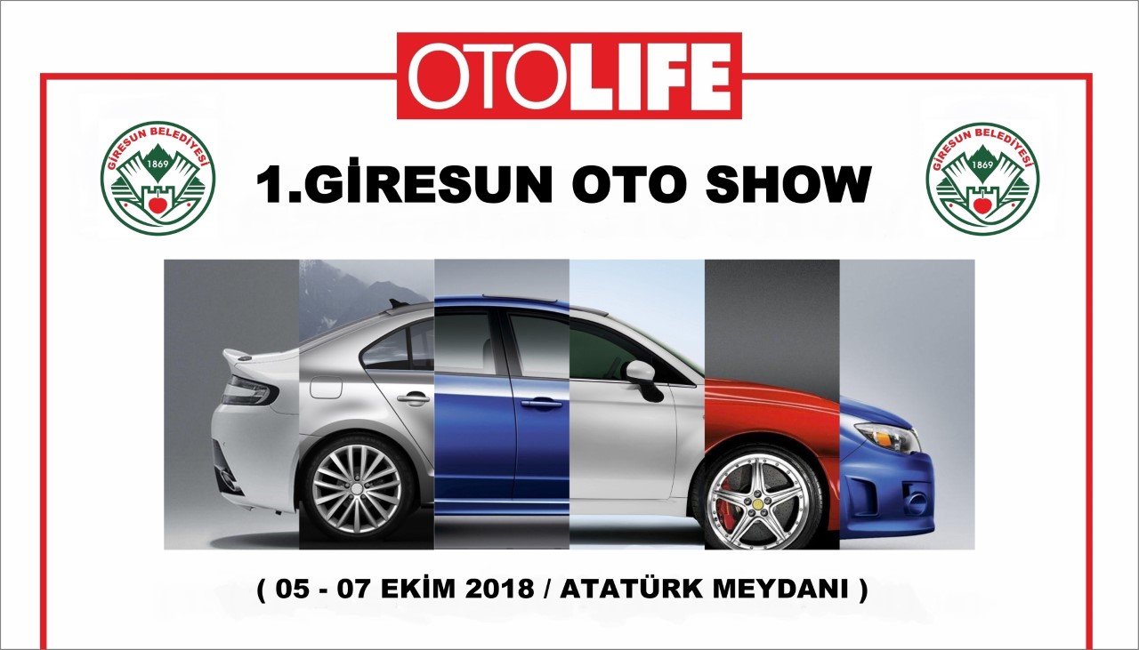 1.GİRESUN OTO SHOW BAŞLIYOR