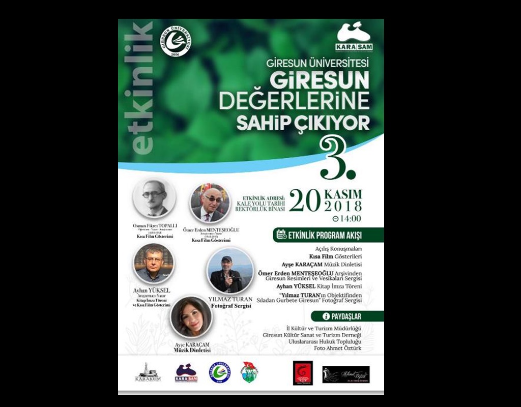 GİRESUN DEĞERLERİNE SAHİP ÇIKIYOR