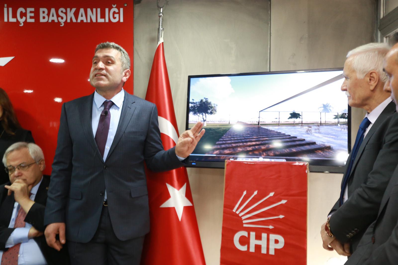 CHP ADAYI NECMİ SIBIÇ’TAN VAATLER, RECEP YAKAR’LA İLGİLİ İDDİALAR