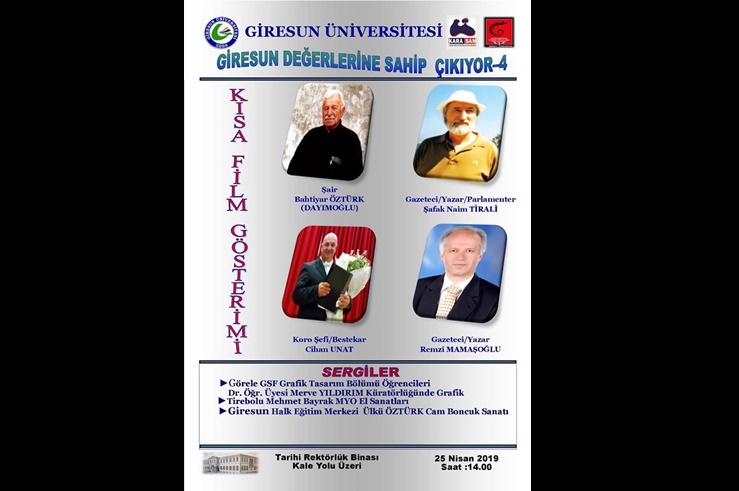 GİRESUN ÜNİVERSİTESİ GİRESUN’UN DEĞERLERİNE SAHİP ÇIKIYOR