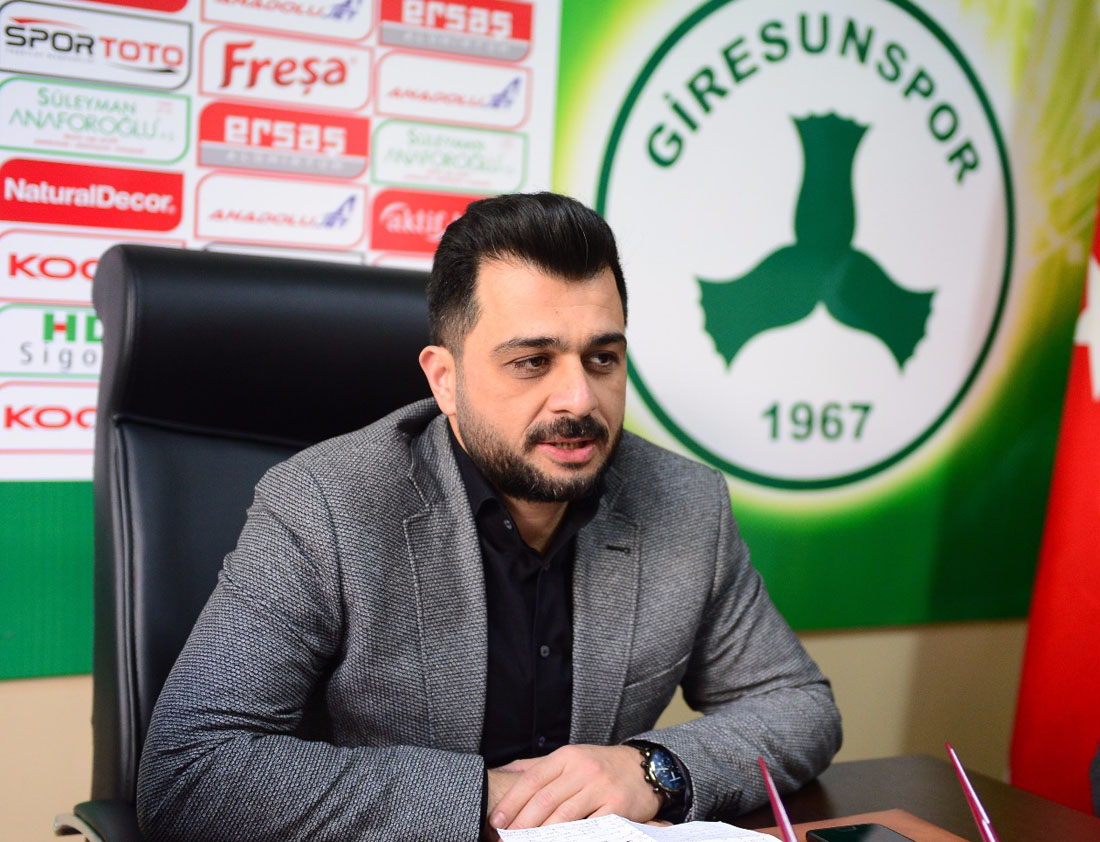 GİRESUNSPOR BAŞKANI ALİ EREN HAKKINDAKİ İDDİALARI ‘KASITLI’ BULDU