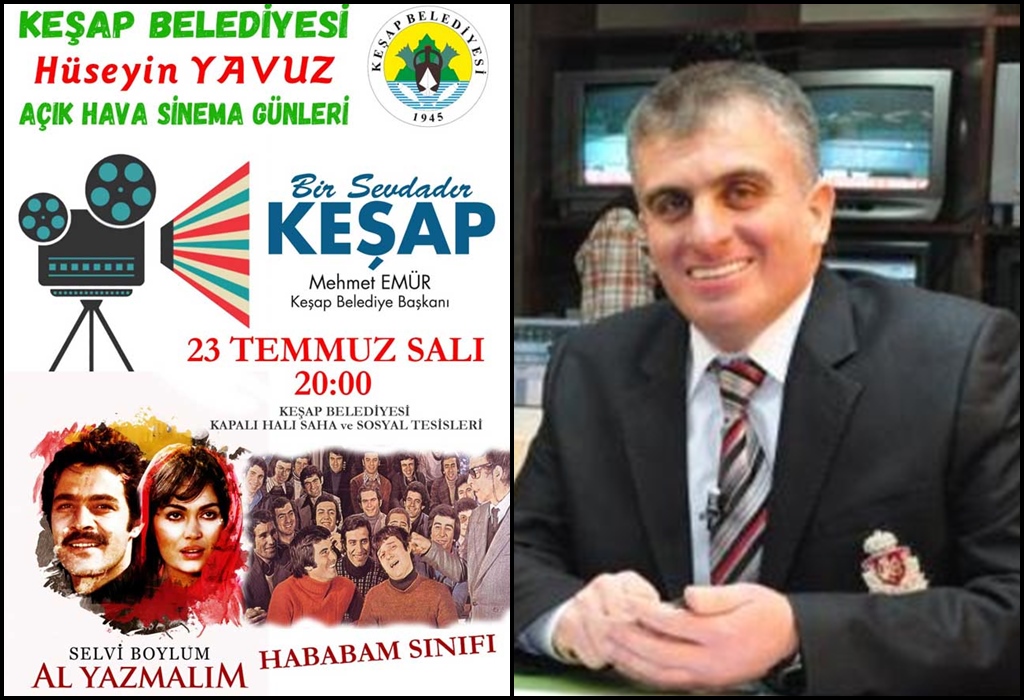 KEŞAP BELEDİYESİ GAZETECİ HÜSEYİN YAVUZ’U UNUTMADI