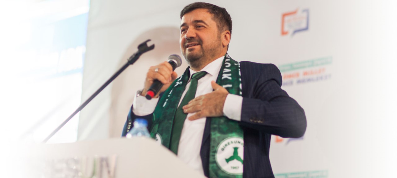 AYTEKİN ŞENLİKOĞLU’NDAN GİRESUNSPOR’A DESTEK SÖZÜ