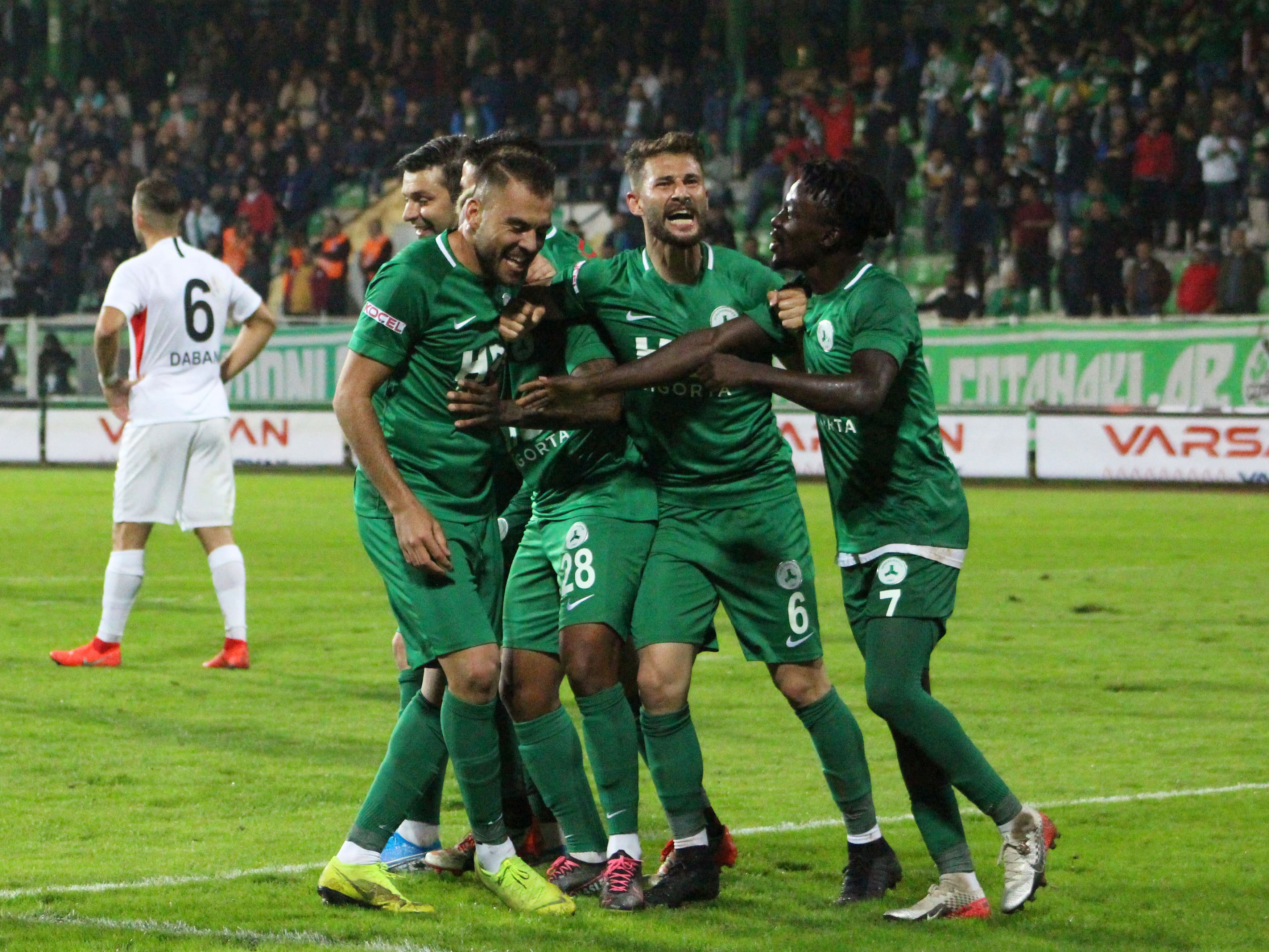 GİRESUNSPOR’DA 3-1’LİK GALİBİYET SEVİNCİ