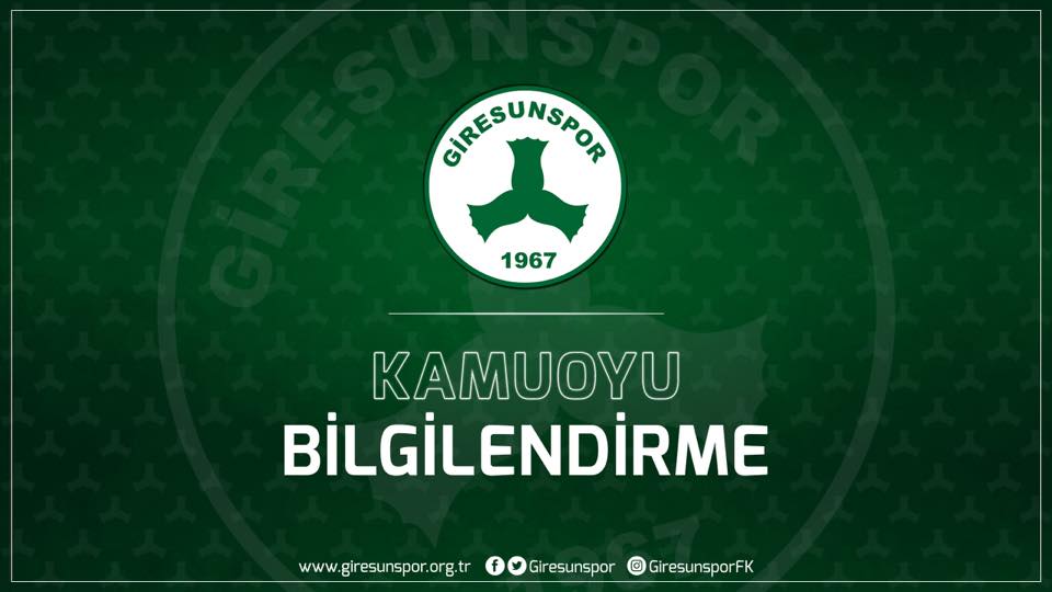 GİRESUNSPOR’DAN HAKEM EMRE MALOK TEPKİSİ