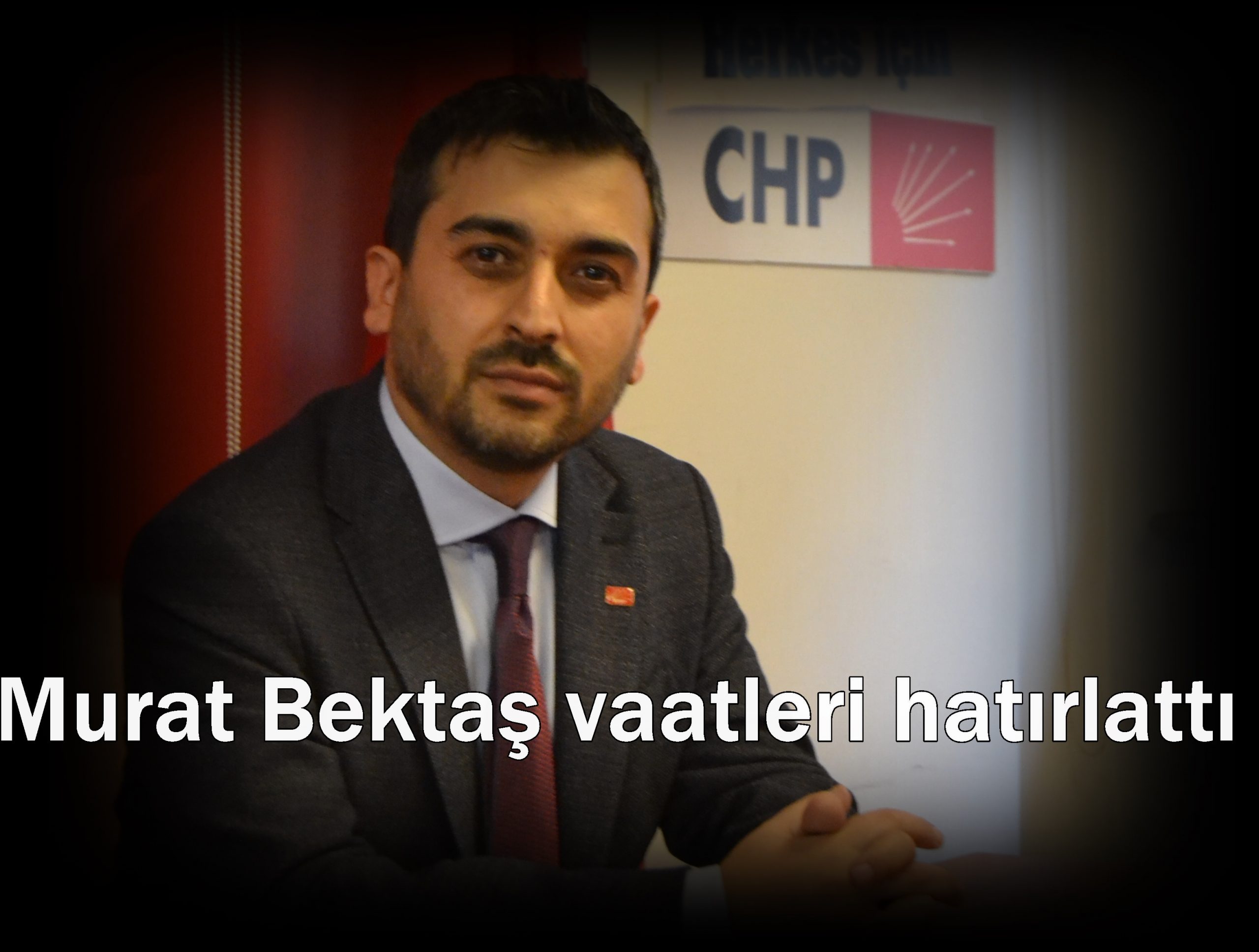 CHP’DEN AYTEKİN ŞENLİKOĞLU’NA SUYA % 10 ZAM TEPKİSİ