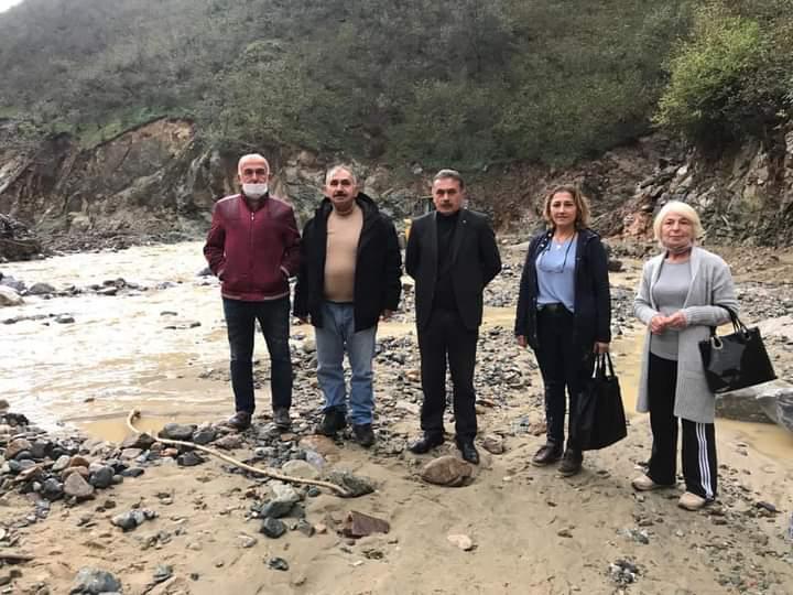 CHP İLÇE BAŞKANI BODUR: “ESPİYE-ERİCEK YOLU TAMAMEN KAPANDI”