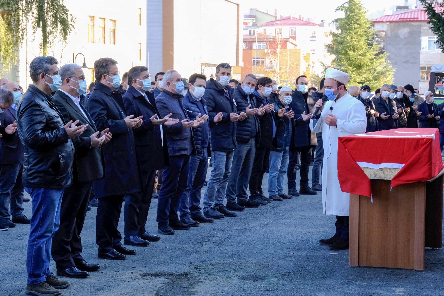 ŞEHİT MUSTAFA KOSTAKOĞLU İÇİN TÖREN