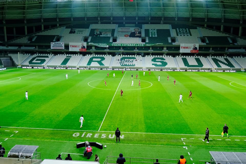 GİRESUNSPOR’DA 3. YENİLGİ