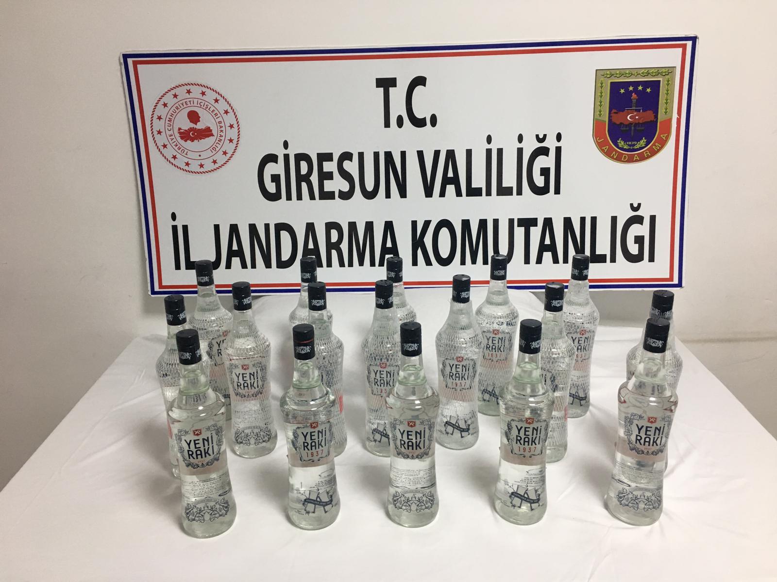 KARGOYLA İSTANBUL’DAN SAHTE RAKI GETİRDİ