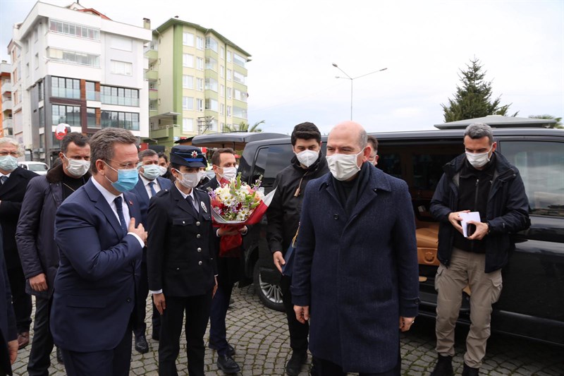 SÜLEYMAN SOYLU’DAN GİRESUN’A SÜRPRİZ PAZAR ZİYARETİ