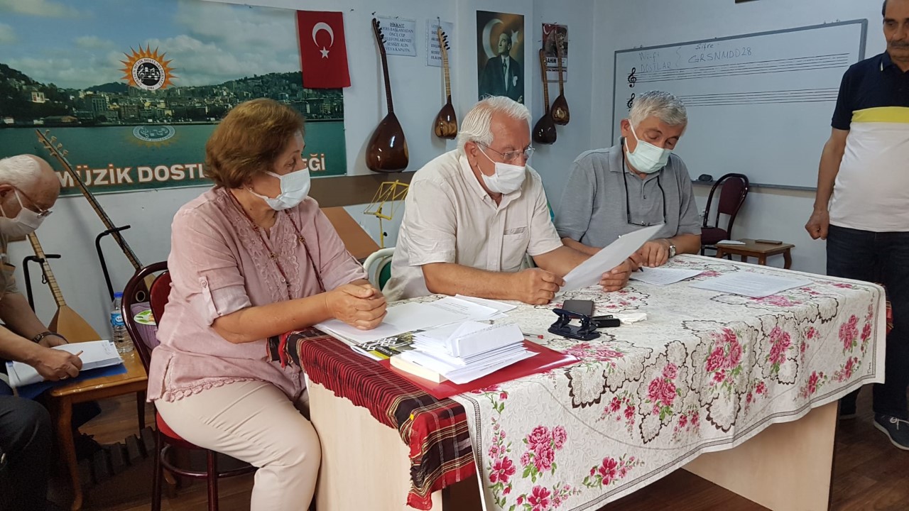 GİRESUN MÜZİK DOSTLARI GENEL KURUL YAPTI