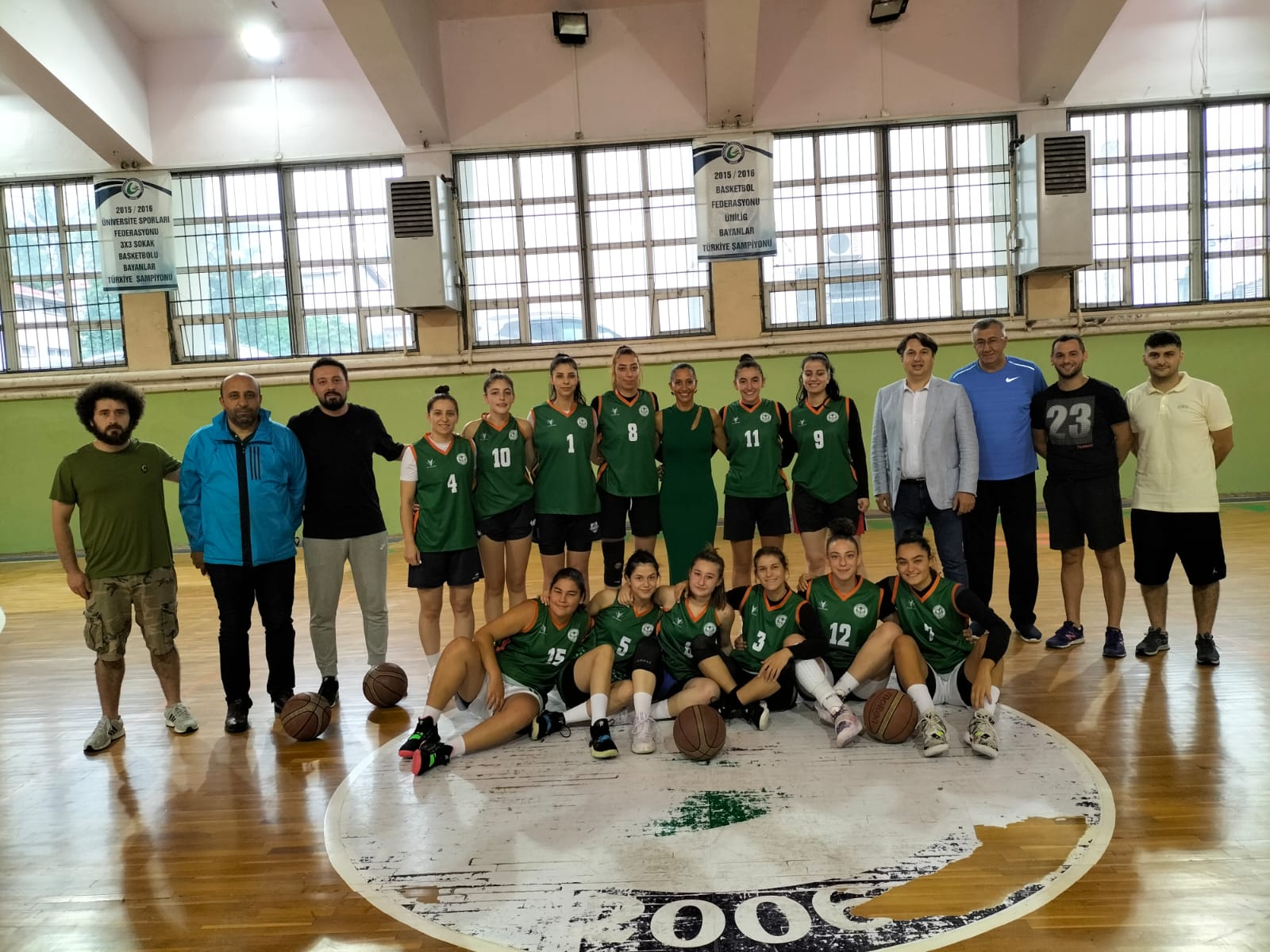 GİRESUN BELEDİYE GENÇLİK SPOR KULÜBÜ PARKEYE İNDİ