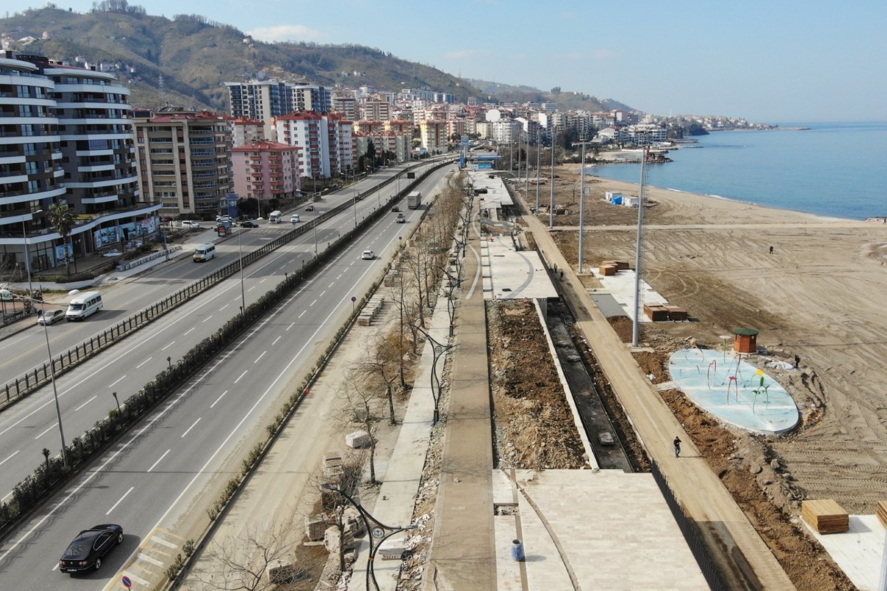 PLAJLAR BÖLGESİNDEKİ PROJE YAZ SEZONUNA BİTECEK