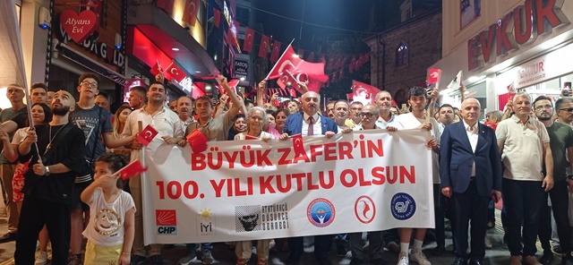 GİRESUN’DA ZAFER YÜRÜYÜŞÜ