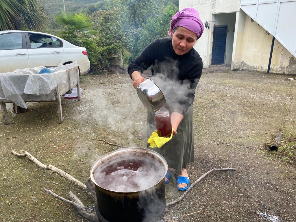 Giresun’da pekmez zamanı