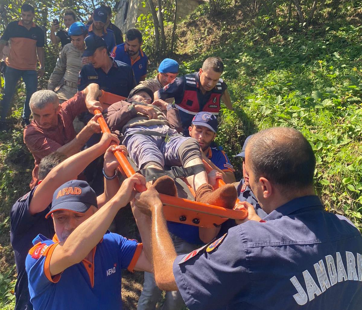 75 yaşındaki kayıp kişi ormanlık alanda bulundu