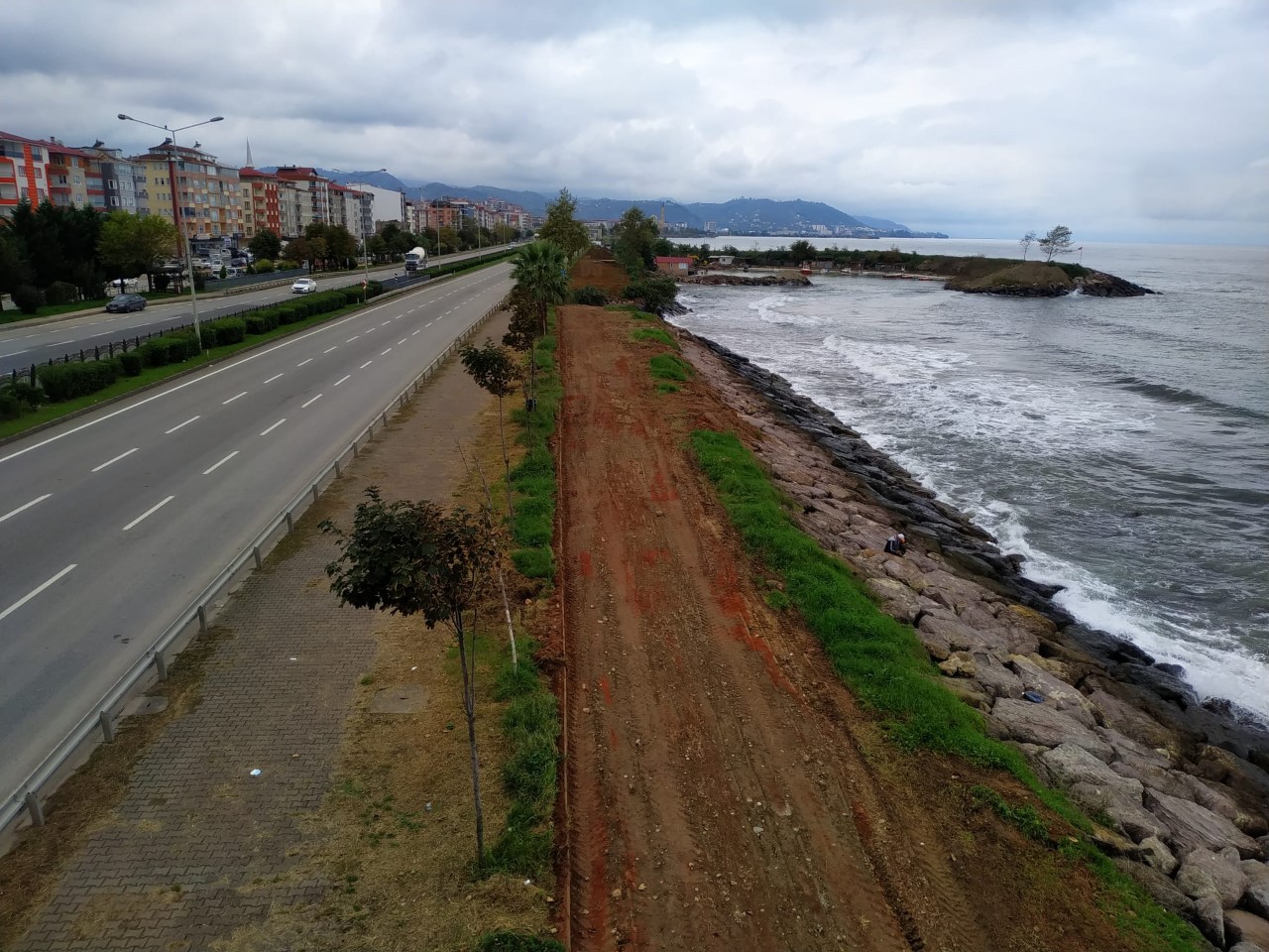 Bulancak Bisiklet ve Yürüyüş Yolu 2. Etap çalışması başladı