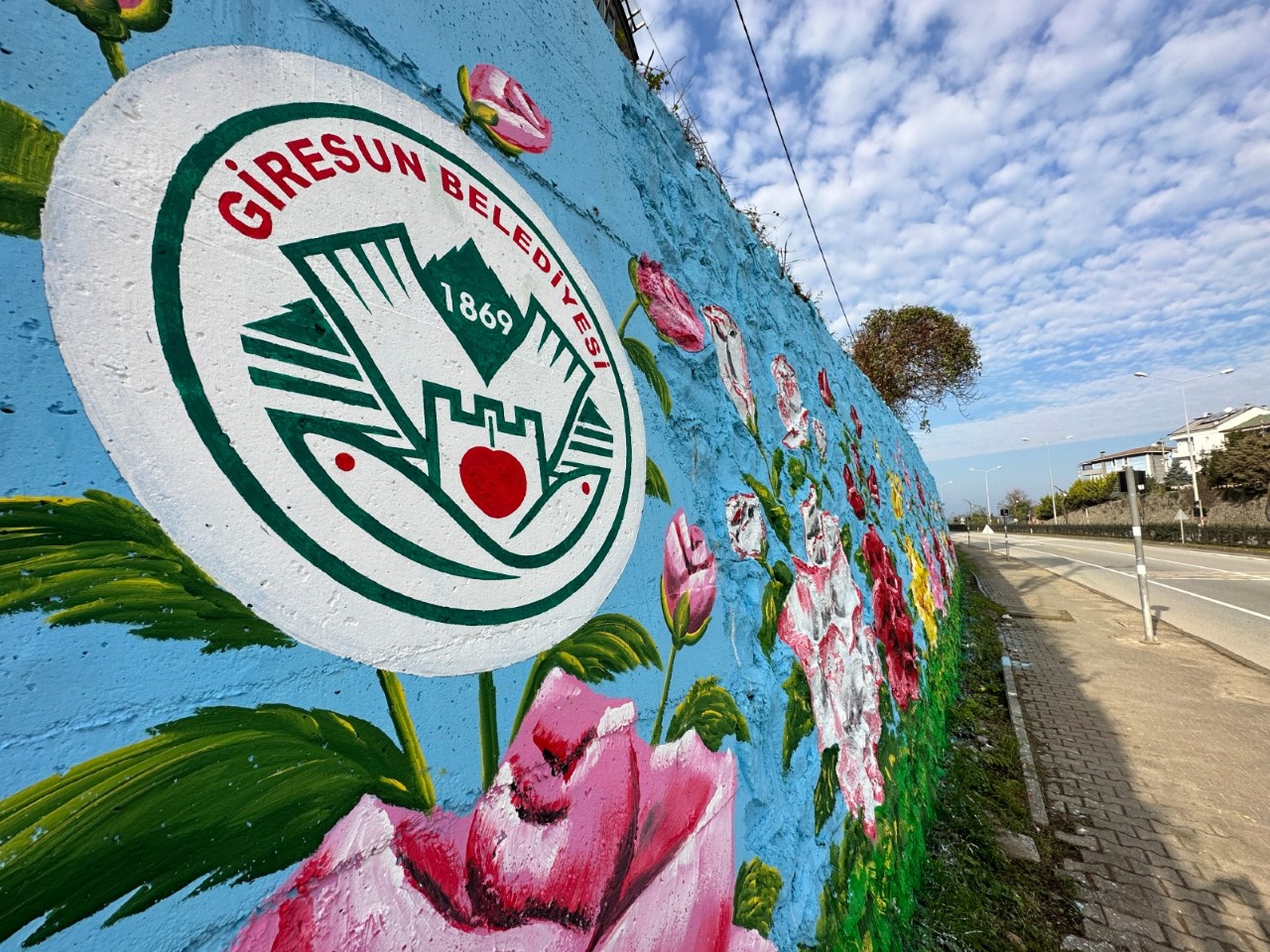 Giresun’un duvarları renkleniyor