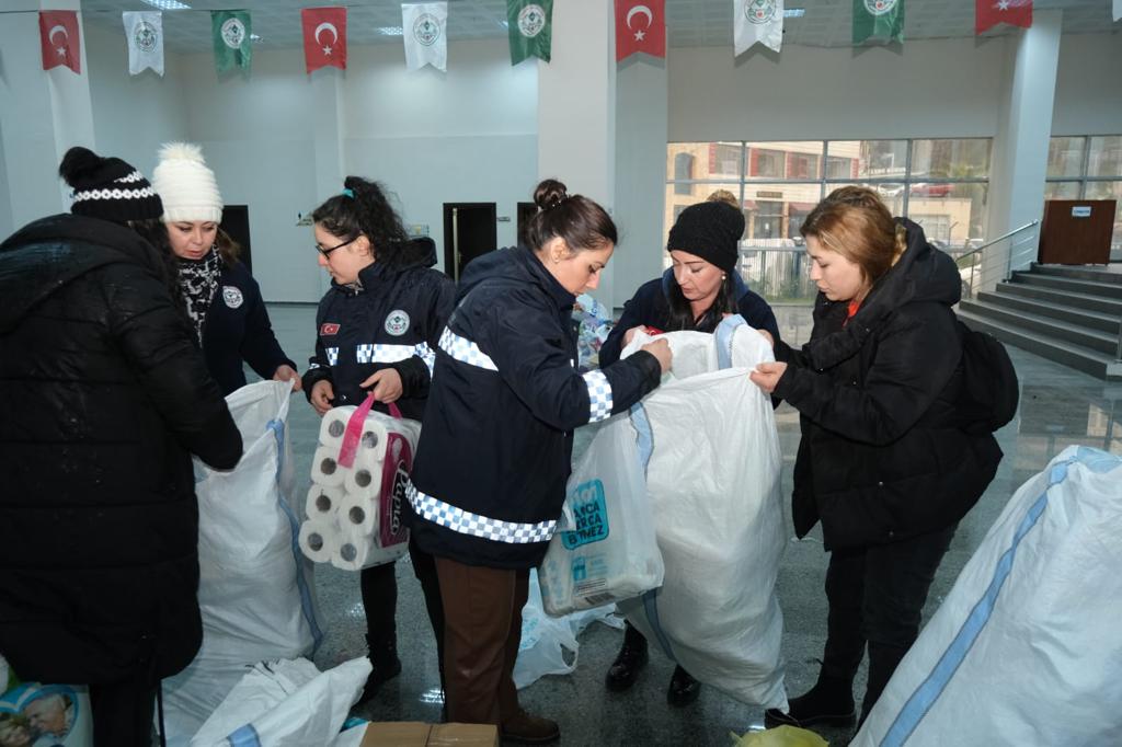 DEPREM BÖLGESİ İÇİN YARDIM KAMPANYASI