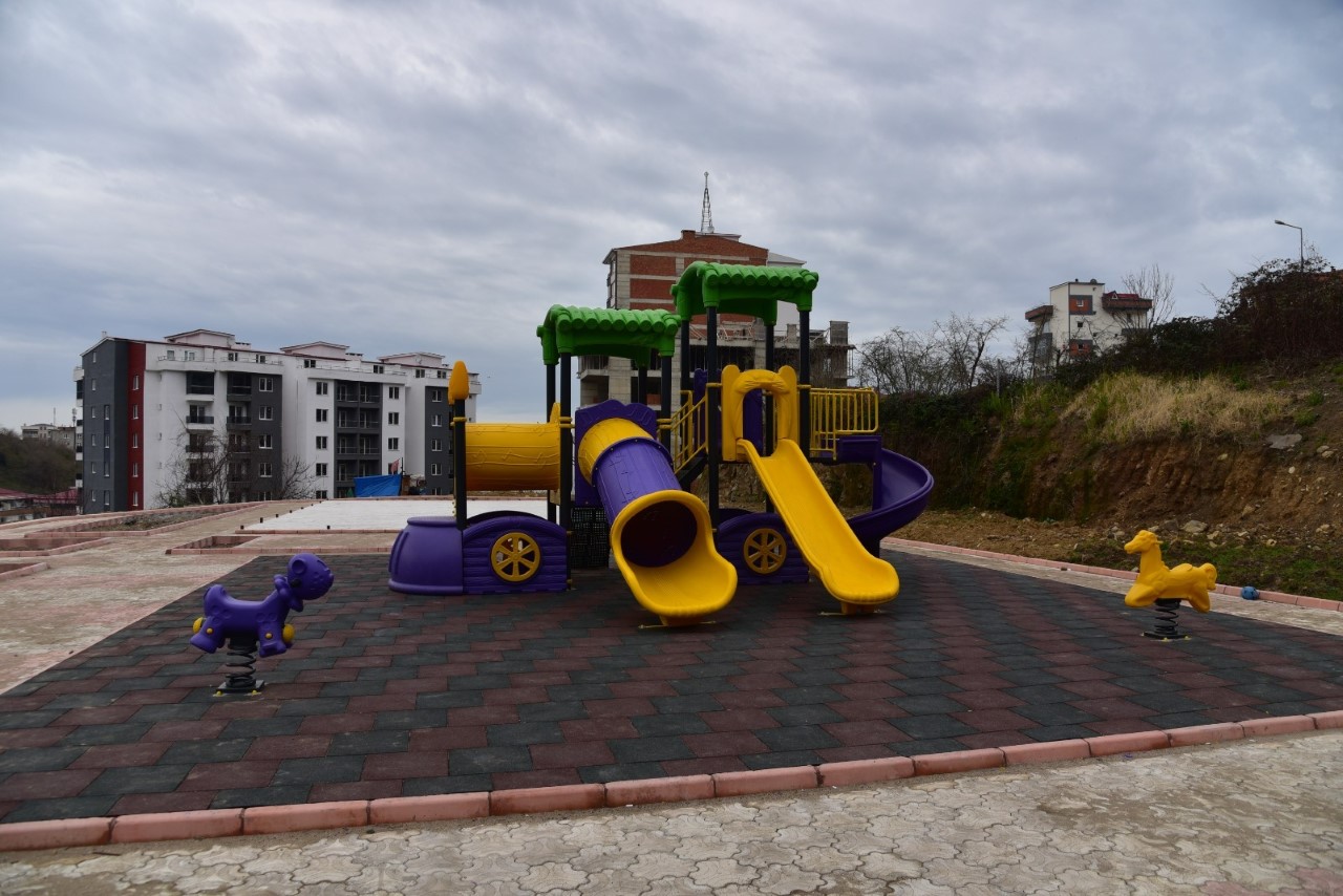 Giresun’da çocuk parkı sayısı artıyor