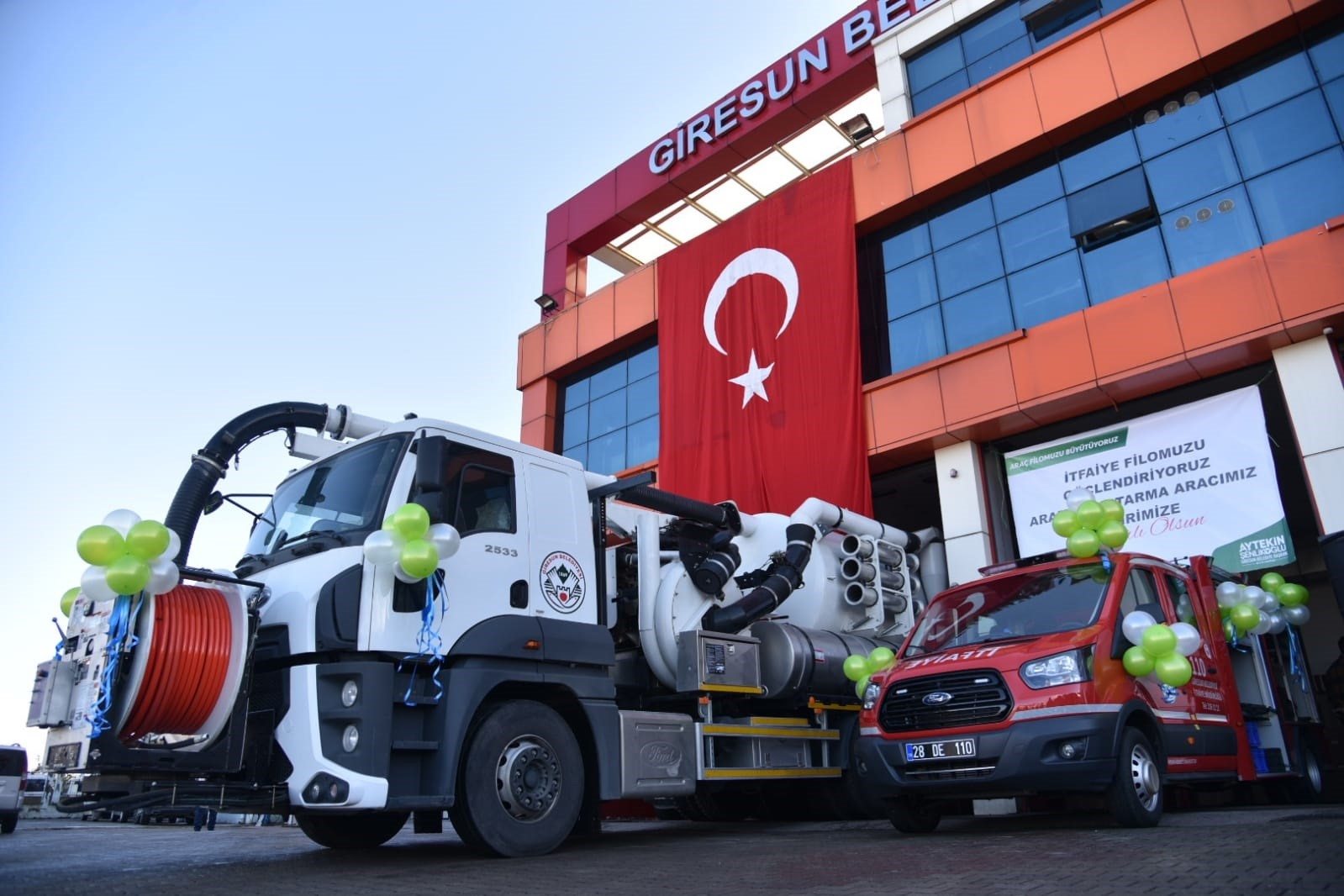 Giresun Belediyesi araç filosunu genişletiyor