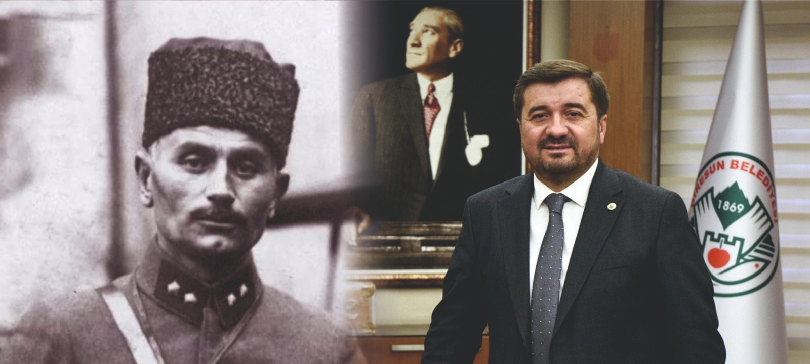 Aytekin Şenlikoğlu’ndan Atatürk, Osman Ağa ve Hüseyin Avni Alparslan’a övgü