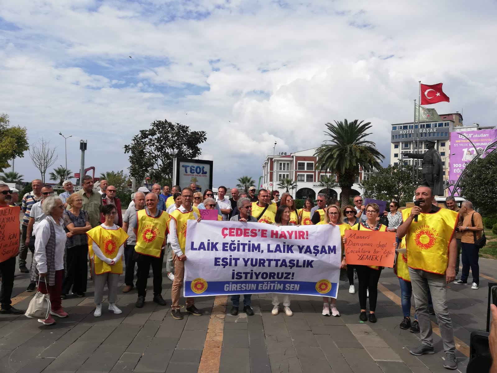 ‘HER OKULA BİR İMAM DANIŞMAN’ PROJESİNE  GİRESUN’DAN DA HAYIR SESİ YÜKSELDİ