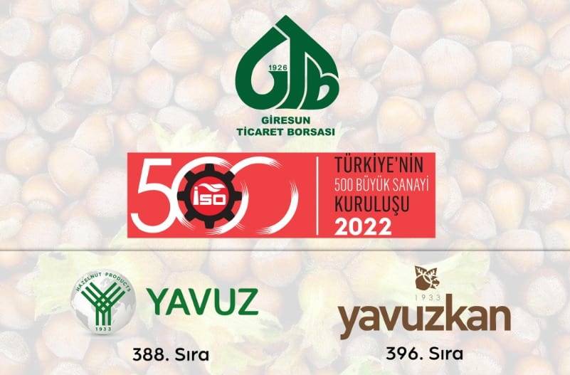 Giresun’dan iki firma ilk 500 içinde