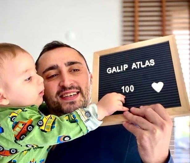 Galip Atlas bebek tedaviye gidiyor