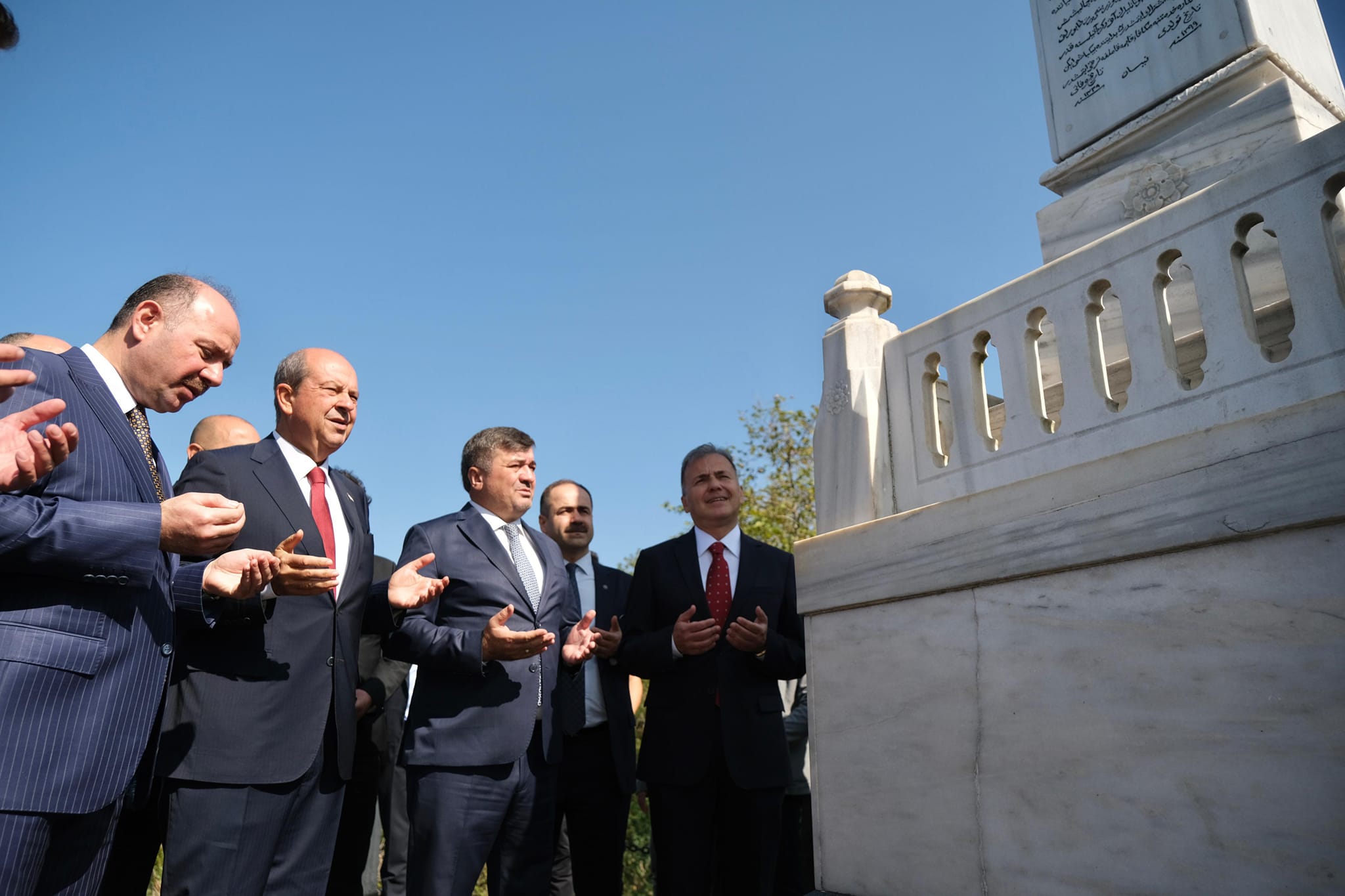 KKTC Cumhurbaşkanı Tatar’dan Osman Ağa’ya dua