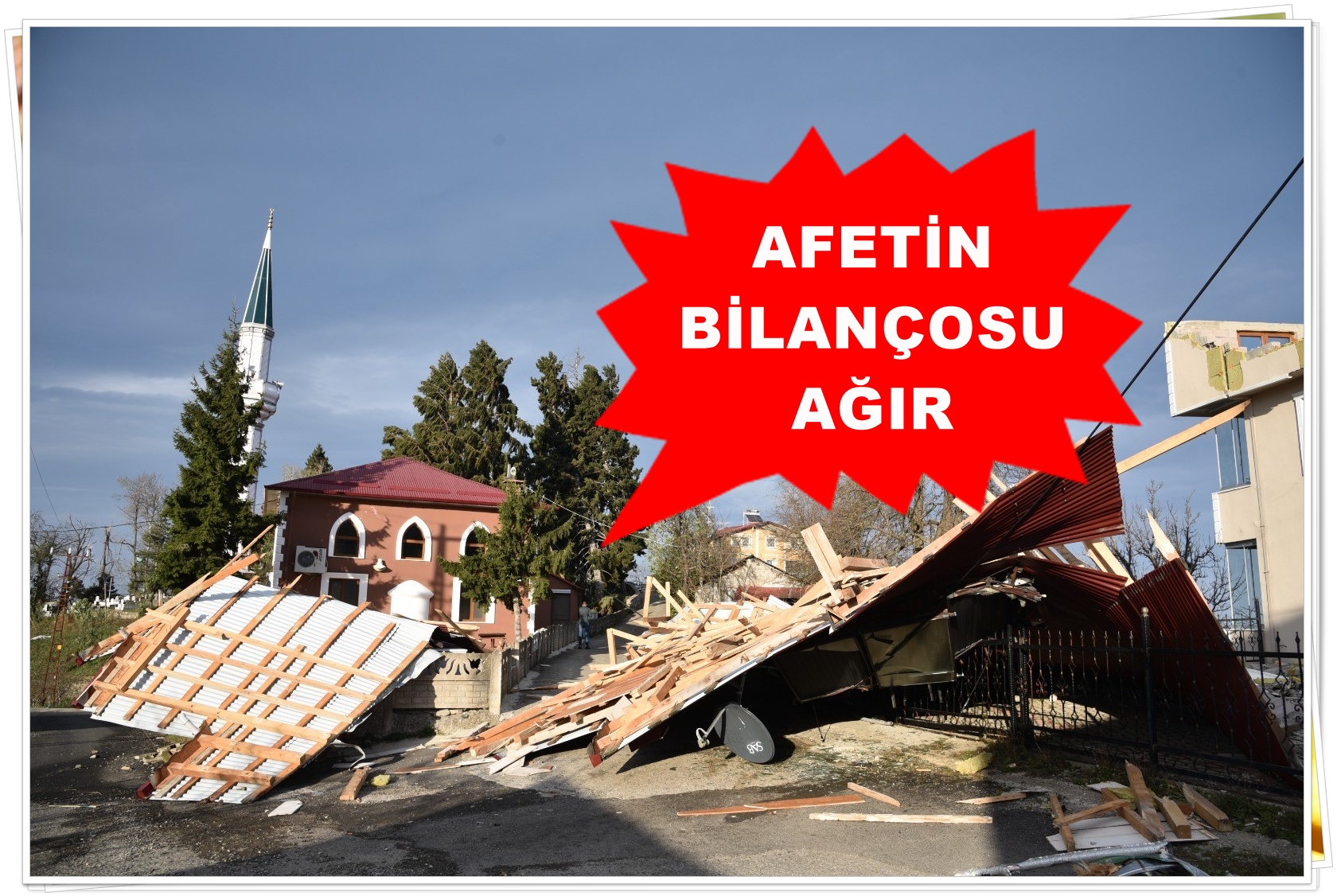 Afet Giresun’u vurdu geçti