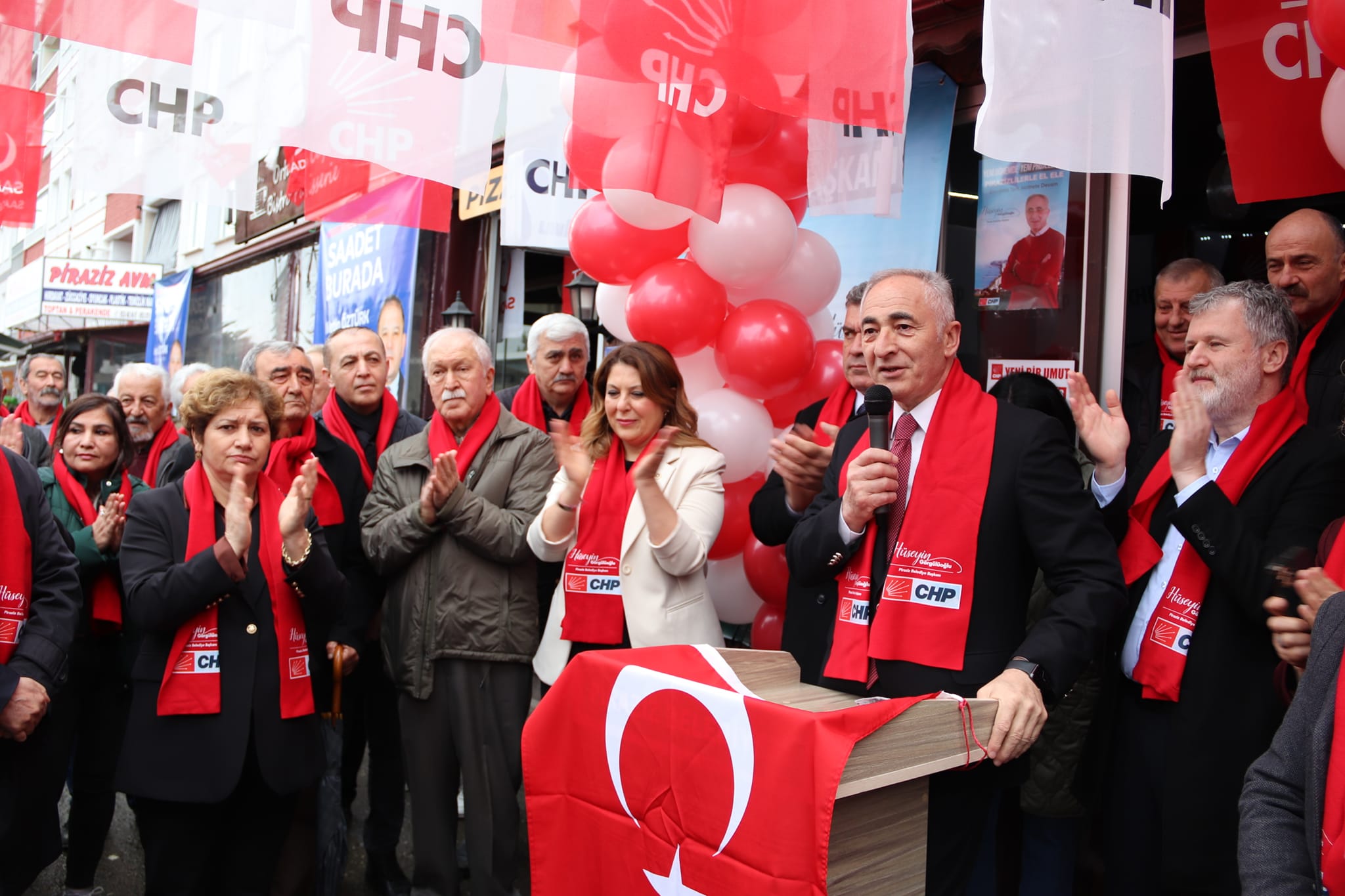 Piraziz’de Hüseyin Görgülüoğlu coşkusu