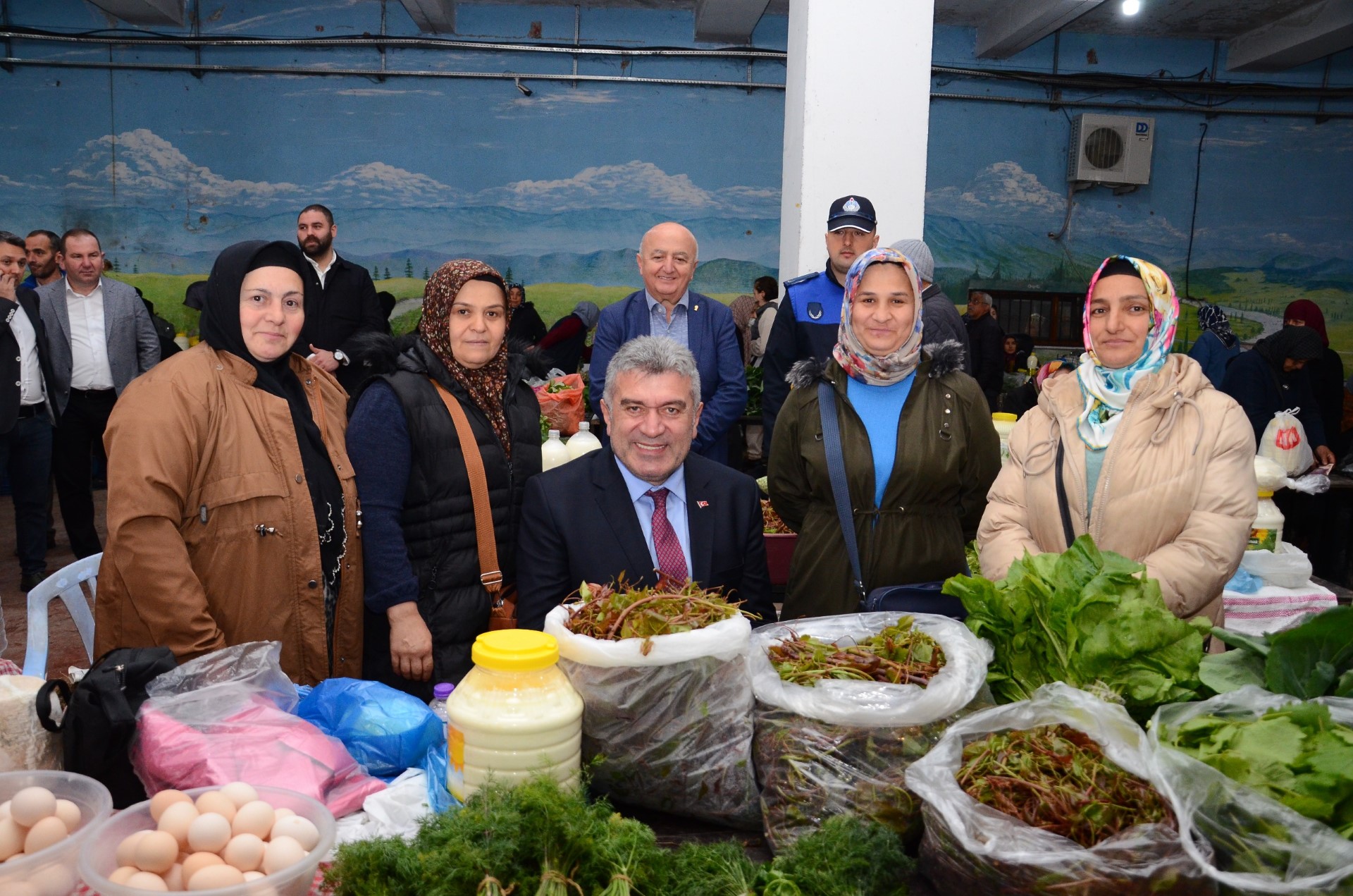 Başkan Sıbıç sahada…