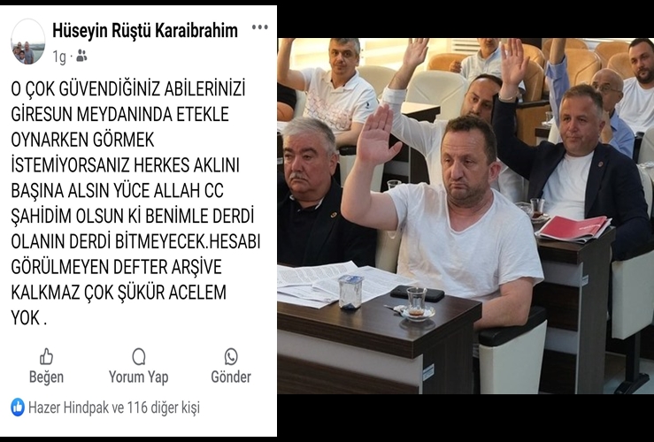 CHP Gurup Başkan Vekili mesajla kimi tehdit etti?