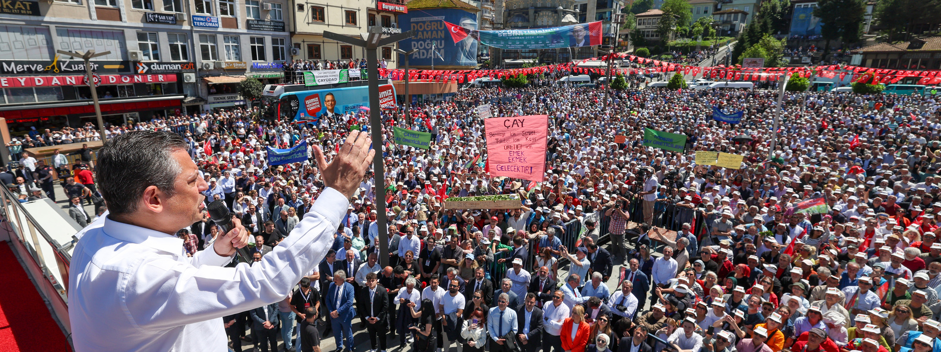 CHP’den dev miting…Özgür Özel, Erdoğan’a Rize’den seslendi