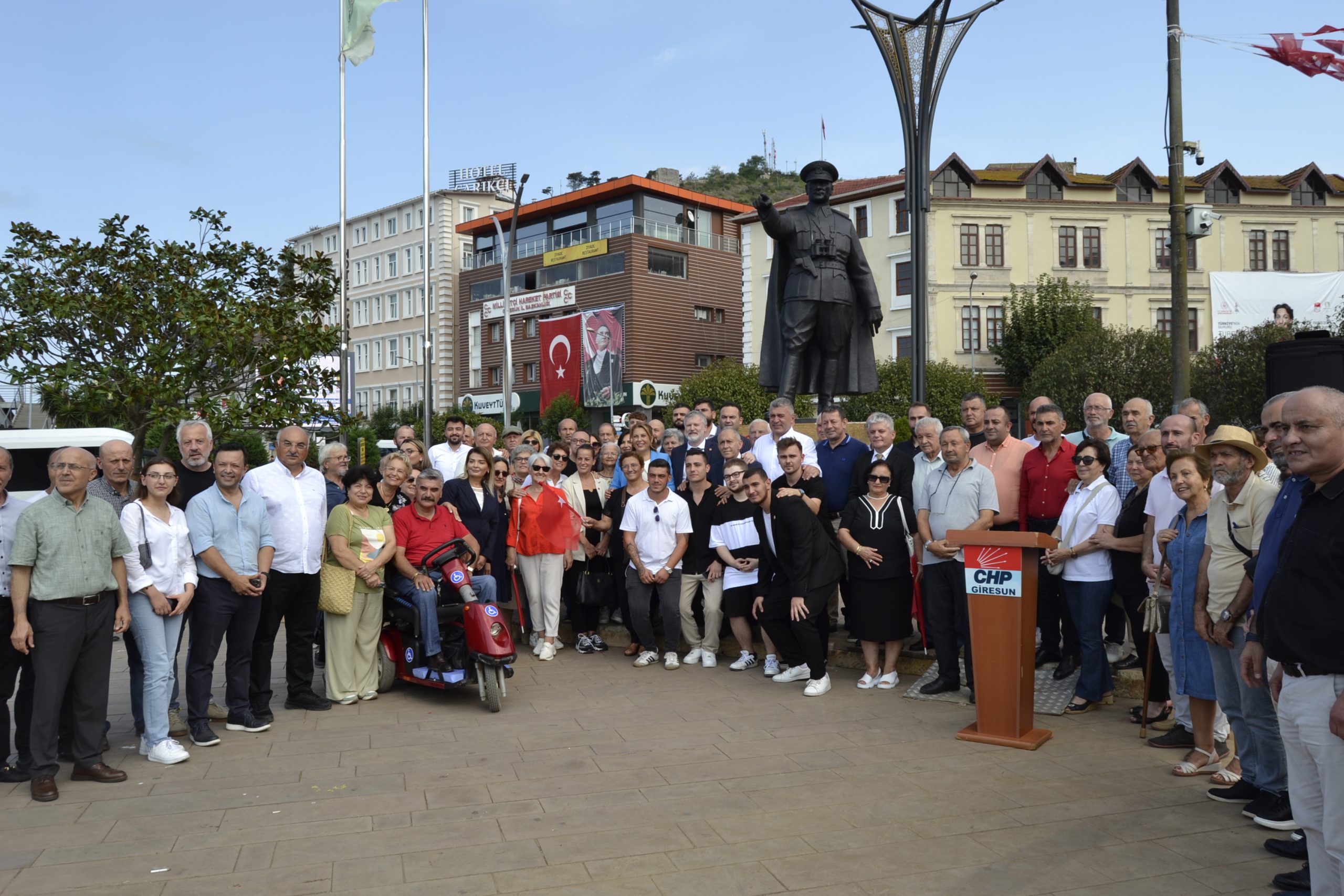 CHP Giresun’da 101. kuruluş yılını kutladı